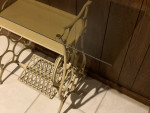 Antique Singer Treadle Sewing Machine Table (608 Perry)