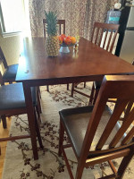 TABLE WITH 6 CHAIRS