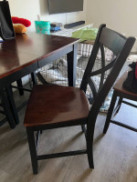 MOVING MUST GO! Solid Wood American Signature Table with 4 chairs!