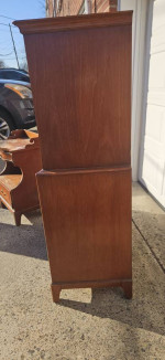 Dresser set by Morganton tallboy, side table