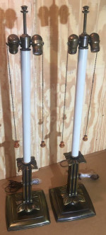 Stiffel Brass Table Lamps