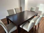 Table and chairs