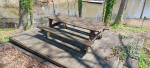 Picnic Table/ Solid Wood/ $50