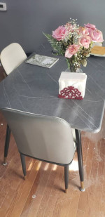 Modern Dining Table + 4 Chairs
