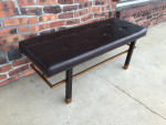 Hennessy BENCH by Uttermost sturdy tufted coffee table