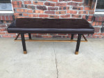 Hennessy BENCH by Uttermost sturdy tufted coffee table