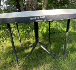 Round Outdoor Umbrella Patio/Deck Table