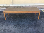 Mid Century Modern walnut COFFEE TABLE retro mod MCM
