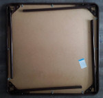 SAMSONITE MIDCENTURY MODERN FOLDING CARD TABLE woodgrain finish