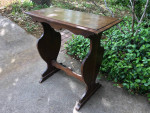 Antique Wooden End Table