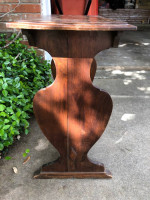 Antique Wooden End Table