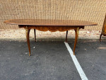 Louis XV Style Marquetry Satinwood Inlaid Dining Table ..
