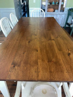 Handmade dining table