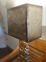 tall gold  table lamp gold  glitzie