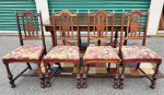 Solid Wood Table and 4 Chairs.