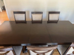 Dining Room Table with Matching Chairs and China Cabinet