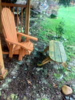 Adirondack Chair and table