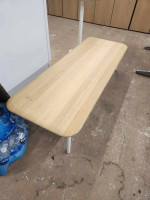 Wood Low Profile Modern Coffee Table or Bench