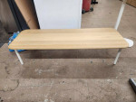 Wood Low Profile Modern Coffee Table