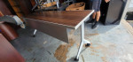 Classroom training conference table and chair 6 by 2 nice flip top