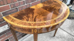 Council Craftsman Inlaid Mahogany Console Table