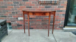 Federal Inlaid Mahogany Console Table