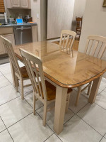 4 Seat 3’ X 5’ Wood Kitchen  Table