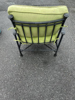 Beautiful Heavy Rocking Chair and Side Table**