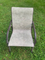 Tropitone Patio Set Large Table And 4 Sling Back Chairs ** LOWERED