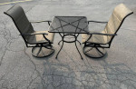 Beautiful Outdoor Bistro Set Table And 2 Chairs OBO