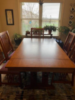 Dining Table and Hutch
