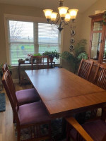 Dining Table and Hutch
