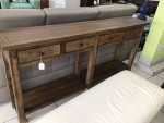 Rustic Console Table 72 inches long