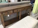 Rustic Console Table 72 inches long