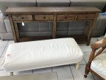 Rustic Console Table 72 inches long