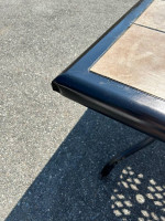 Nice Patio Tile Table And Side Table *