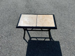 Nice Patio Tile Table And Side Table *