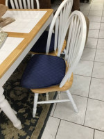 White Tile Top Table & 6 Chairs