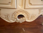 Gorgeous Ornate Entry Table Sofa Table Console by Century Furniture