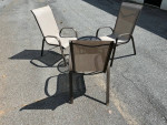 Beautiful Patio Set Round Table and 3 Chairs OBO**