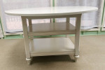 Pottery Barn Shayne Round Drop Leaf Table