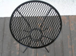 HOMECREST --- Small Patio Table --- 18h X 13w --- wrought iron table