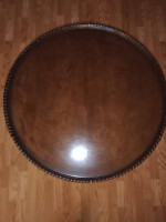 "1940" Pie Crust Side Table (Walnut)