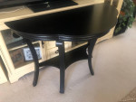 Bombay Black Console Table / Entryway Table