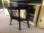 Bombay Black Console Table / Entryway Table