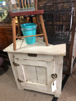 Cute Rustic Ice Box Style Side Table