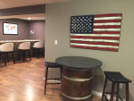 Wine Barrel Table