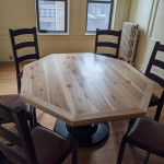 Poker table with 6 chairs