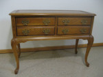 Oak Console Table by Bassett