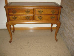 Oak Console Table by Bassett